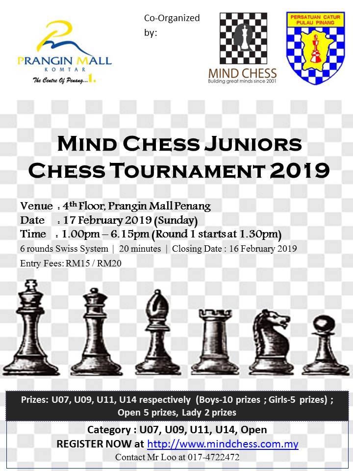 Chess Tournaments In Malaysia Mind Chess Academy Building Great Minds Since 2001
