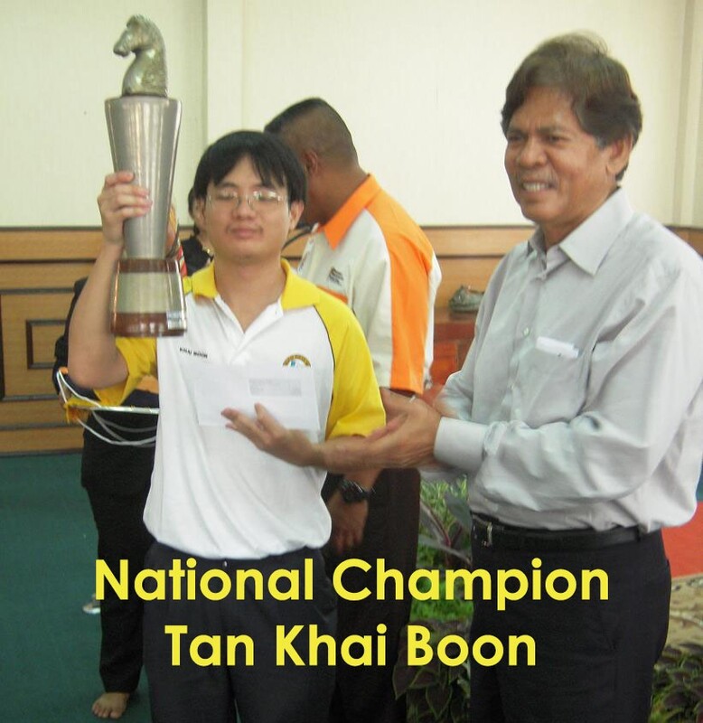 National Champion Tan Khai Boon