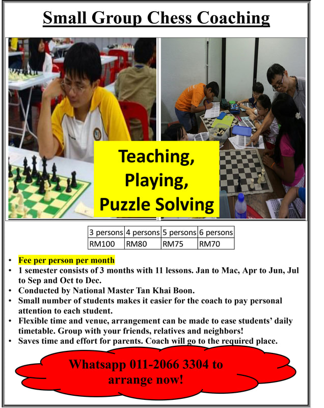 Small Group Chess Coaching In PenangPicture